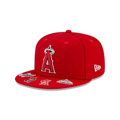 Los Angeles Angels Gorra | New Era MLB Visor Hit 59fifty Fitted Cap Mexico - Rojos